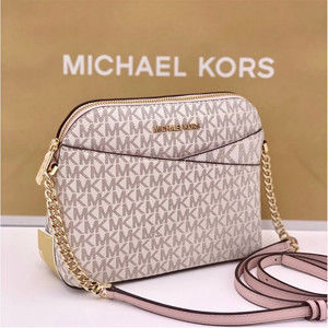 Michael Kors Dome Crossbody Vanilla Pink
